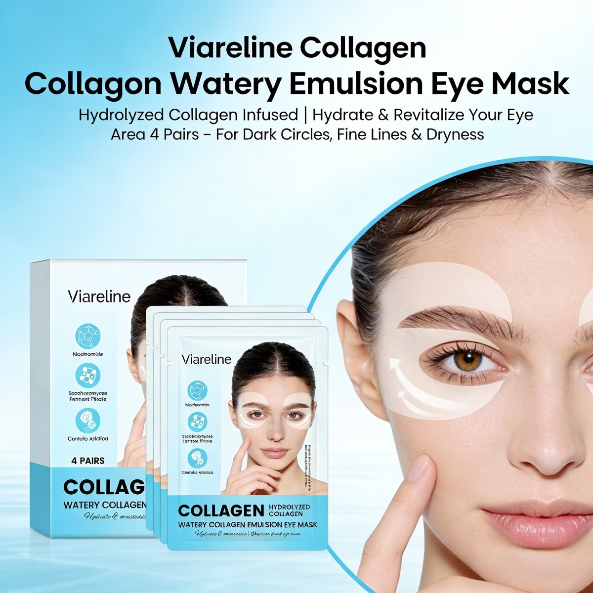 Collagen Eye Patch - Collagen Eye Patches Reduce Fine Lines