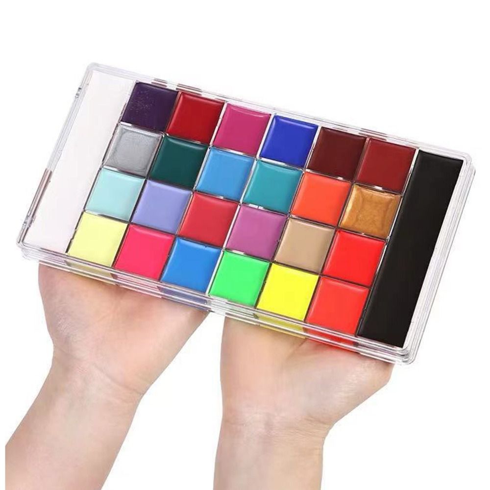 Beauty Makeup Pictures - Luminous Face Body Oil Paints Colorful