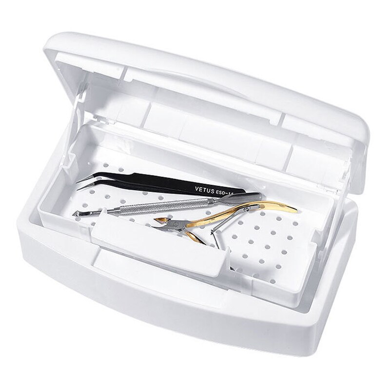 Beauty Makeup Organizer - Manicure Tools Beauty Implement Sterilizing Tray