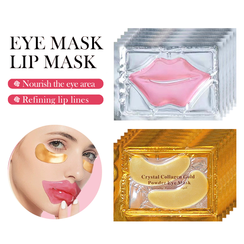 10/20pcs Golden Crystal Collag - đánh giá và giá Collagen Eye Patch