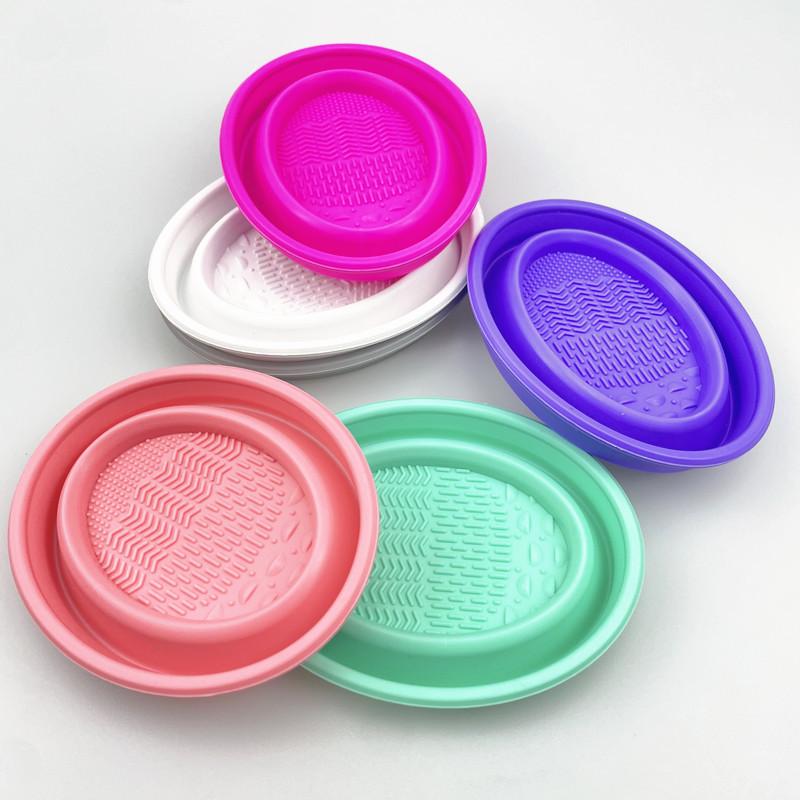 Folding Powder Puff Cleaning B - đánh giá và giá Beauty Makeup Organizer