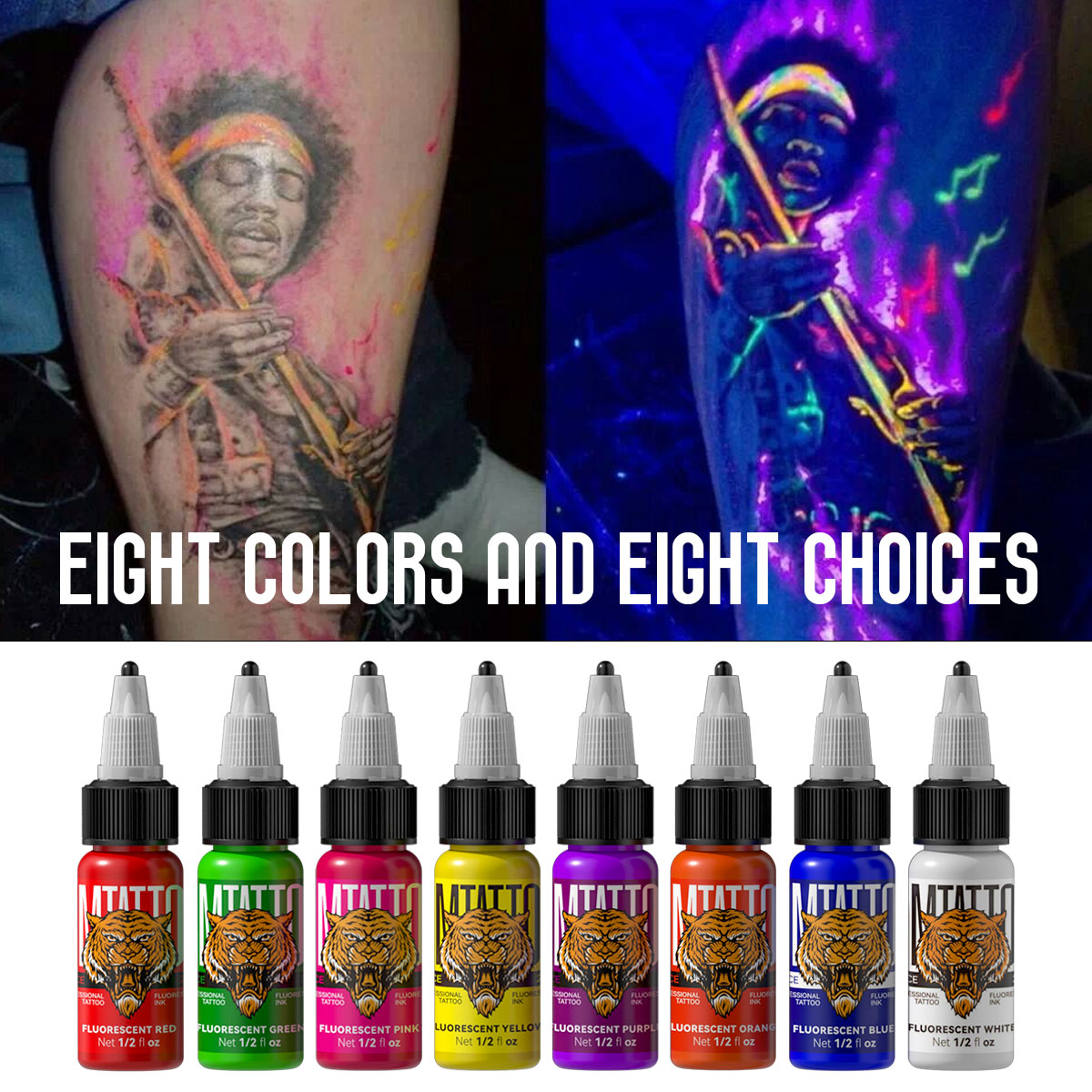 1PC 15ml DM Fluorescent Tattoo - đánh giá và giá Beauty Makeup Pictures