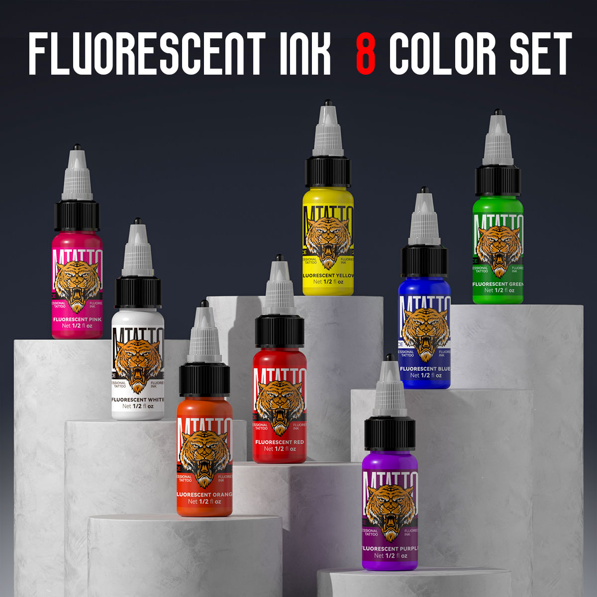 1PC 15ml DM Fluorescent Tattoo - đánh giá và giá Beauty Makeup Pictures