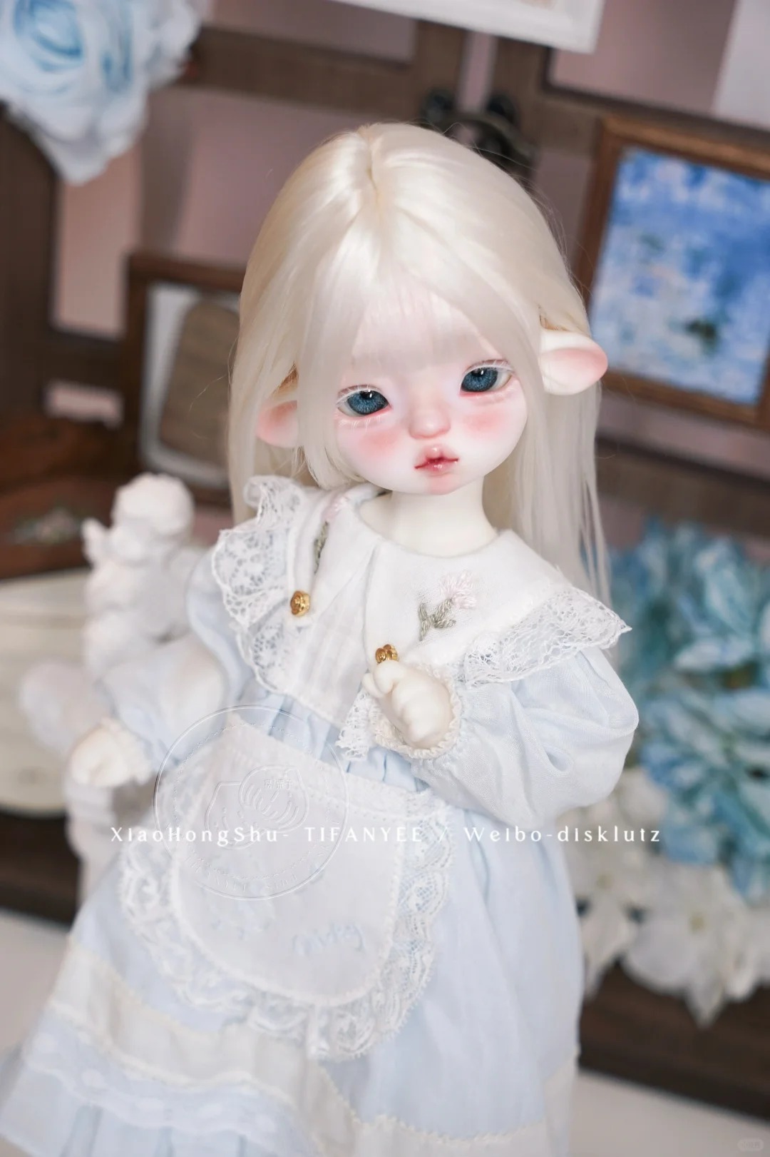 New SD BJD Doll 1/6 Open Eyes  - đánh giá và giá Beauty Makeup For Girl
