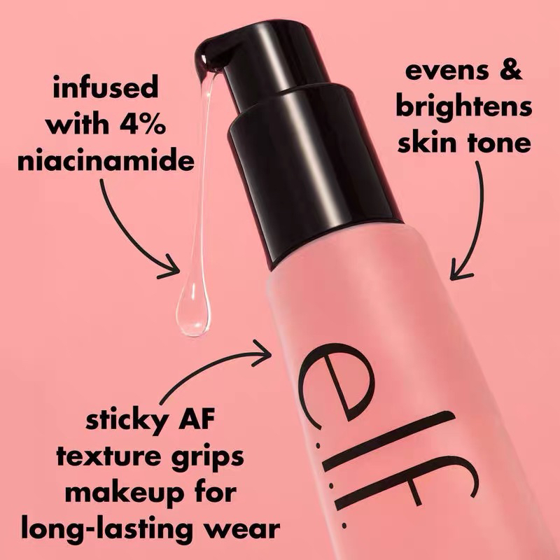 Elf Hyaluronic Gel-Based Prime - đánh giá và giá Setting Spray