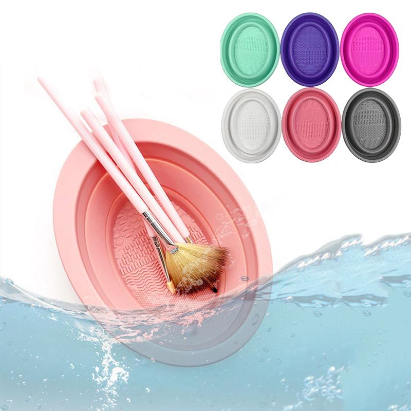 Soft Silicone Makeup Brush Cle - đánh giá và giá Beauty Makeup Organizer