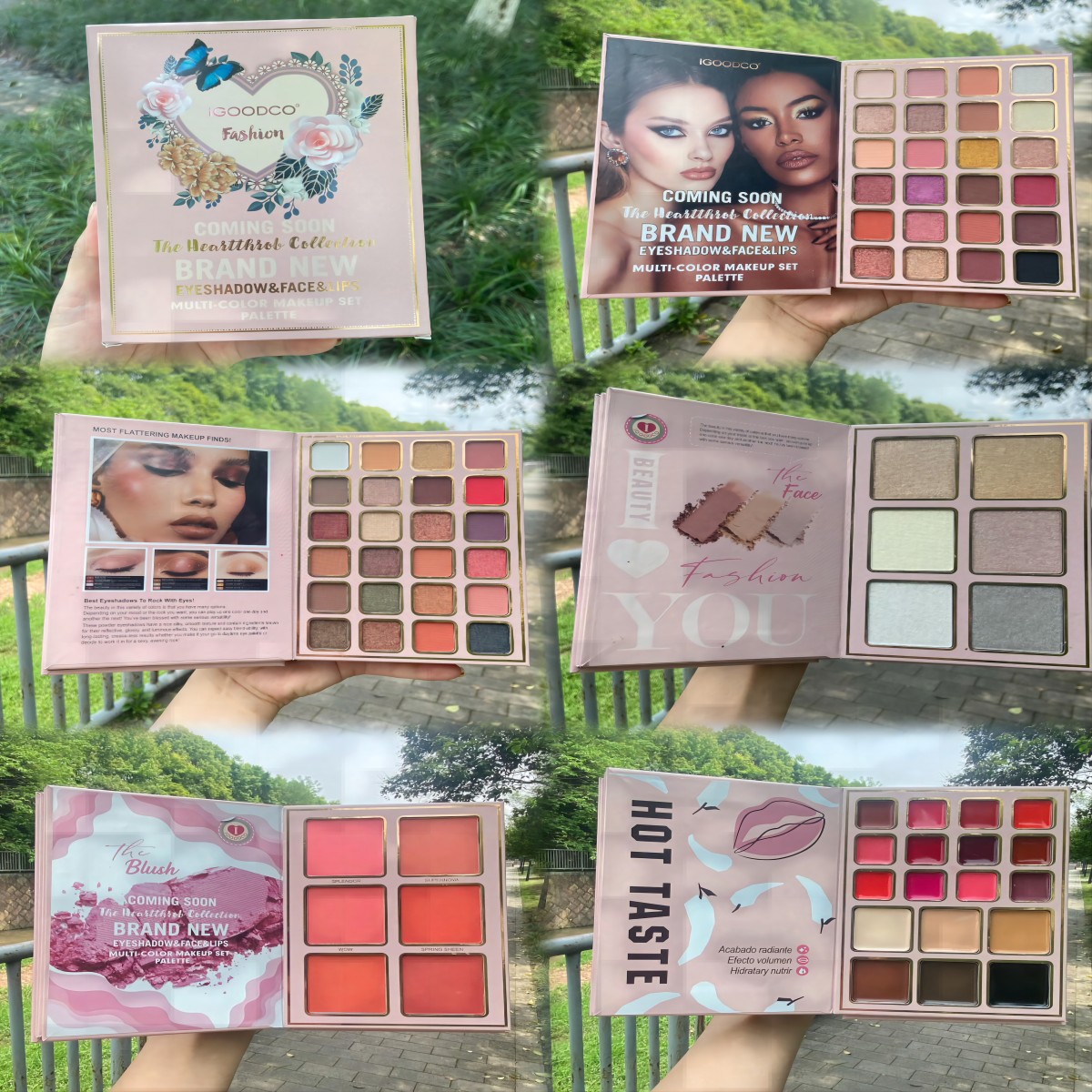 Professional 78-Color All-in-O - đánh giá và giá Beauty Makeup Book