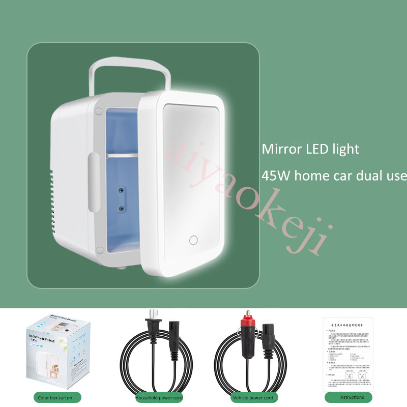 4L Mini Đựng Mỹ Phẩm Tủ Lạnh D - đánh giá và giá Beauty Makeup Fridge