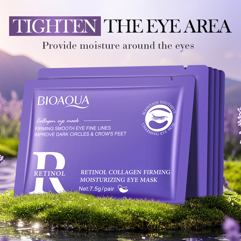 BIOAQUA Retinol Crystal Collag - đánh giá và giá Collagen Eye Patch