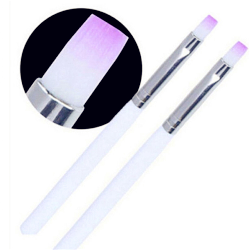 Single Nail Brushes White Rod  - đánh giá và giá Beauty Makeup Sale