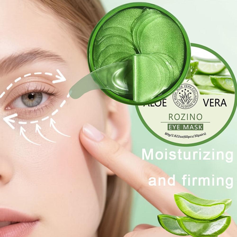 60pcs Aloe Vera Collagen Eye M - đánh giá và giá Collagen Eye Patch