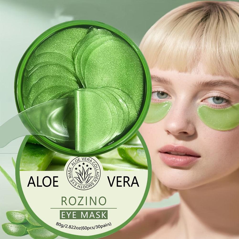 60pcs Aloe Vera Collagen Eye M - đánh giá và giá Collagen Eye Patch