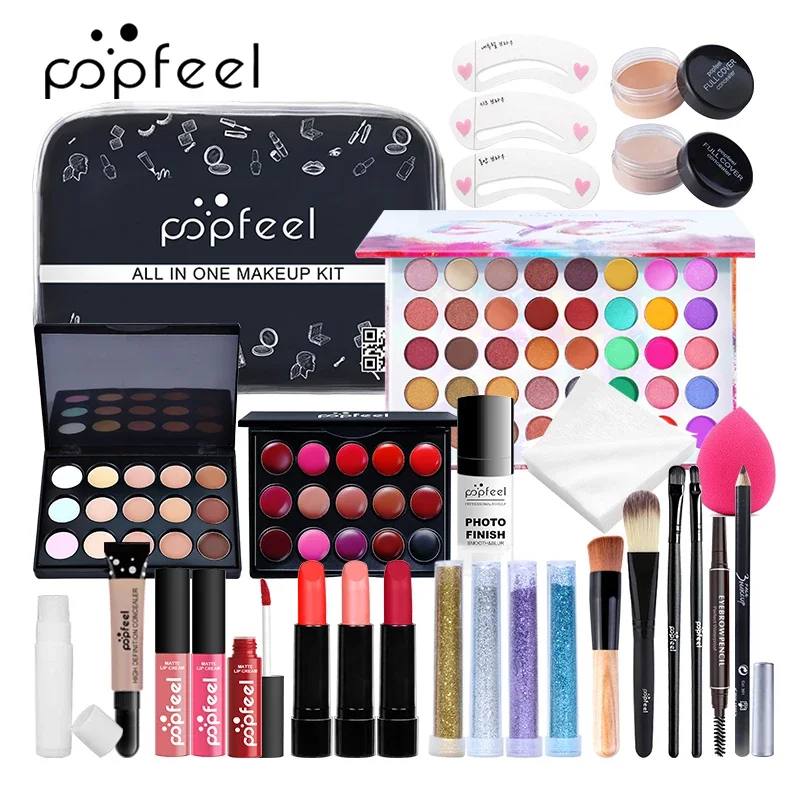 27 Chiếc \ Bộ Bộ Trang Điểm Mỹ - đánh giá và giá Beauty Book Makeup Kit