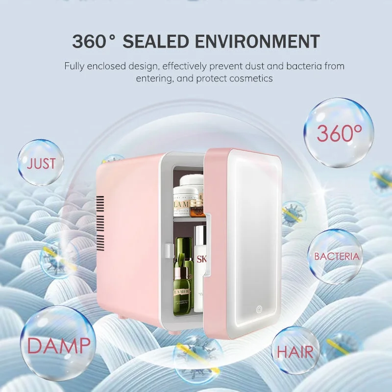 4L Mini Beauty Fridge with LED - đánh giá và giá Beauty Makeup Fridge