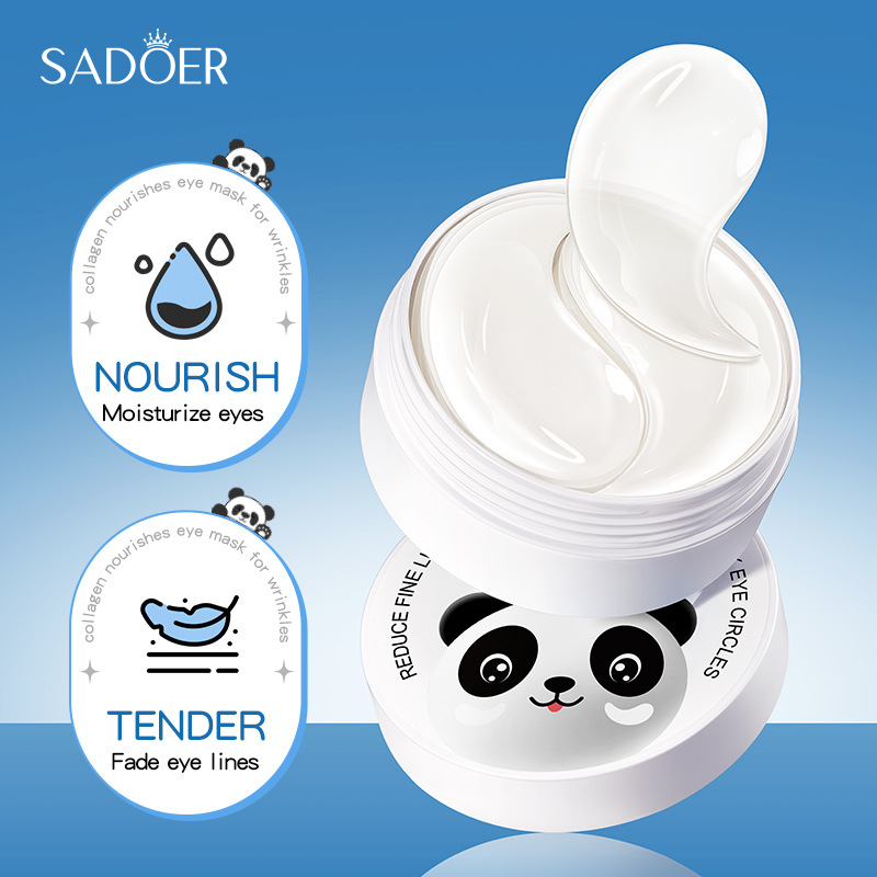 60pcs SADOER Crystal Collagen  - đánh giá và giá Collagen Eye Patch