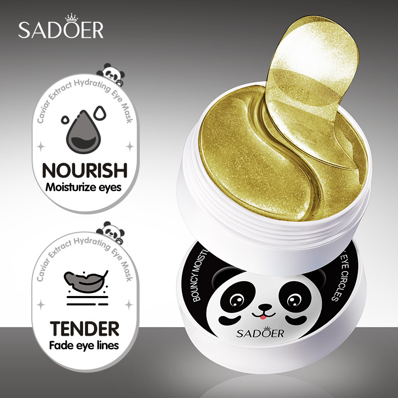 60pcs SADOER Crystal Collagen  - đánh giá và giá Collagen Eye Patch