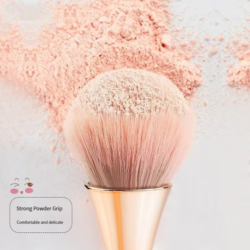 Rose Golden Fan Makeup Brush,C - đánh giá và giá Beauty Flower Makeup