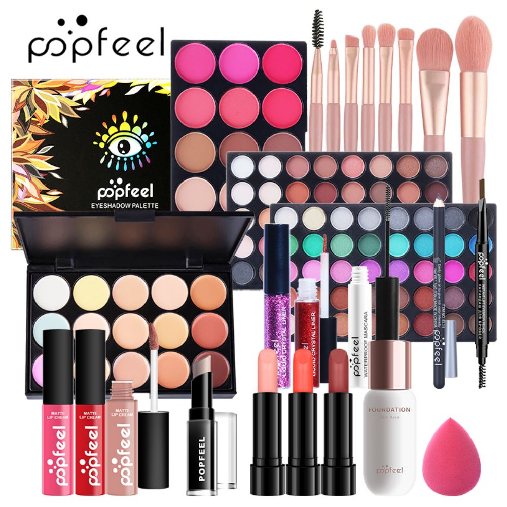 POPFEEL All-in-One Makeup Kit, - đánh giá và giá Beauty Book Makeup Kit