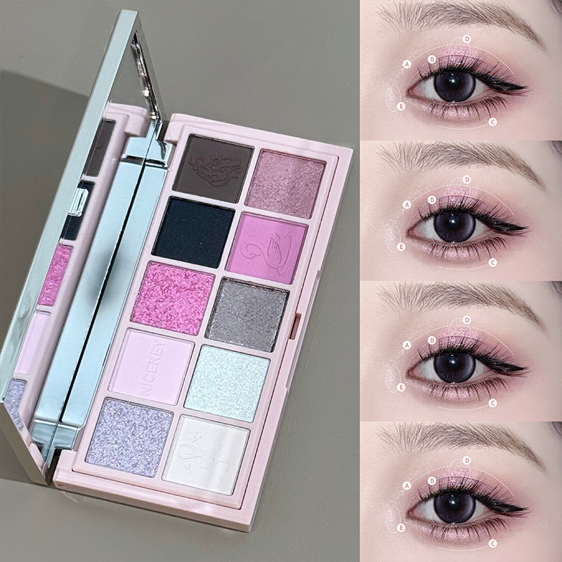 NICEKEY Pink Ballet Makeup Set - đánh giá và giá Beauty Book Makeup Kit