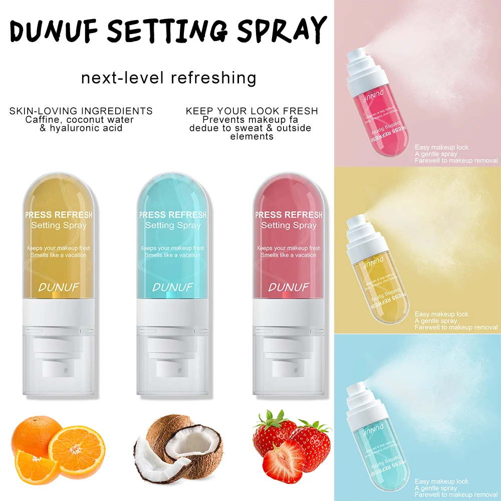 DUNUF 1 Pcs Moisturizing Makeu - đánh giá và giá Setting Spray