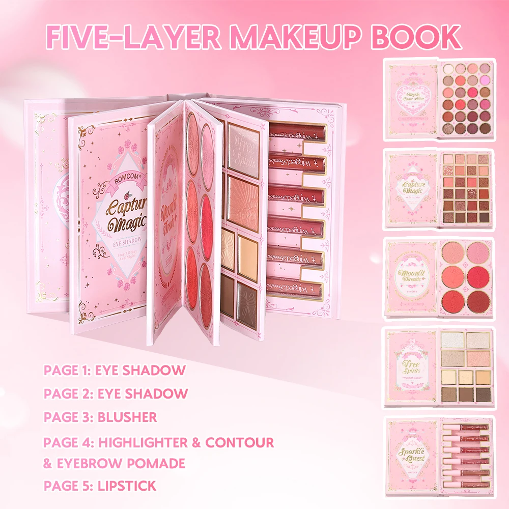 5 Layers All In One Makeup Boo - đánh giá và giá Beauty Book Makeup Kit