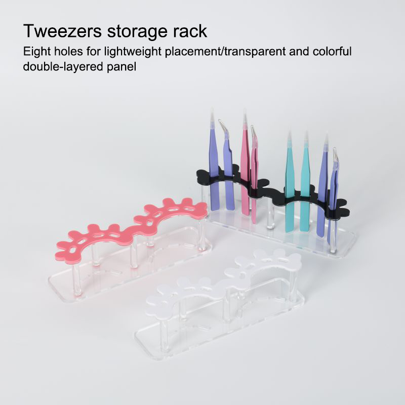 New Acrylic Eyelash Tweezers S - đánh giá và giá Beauty Makeup Organizer