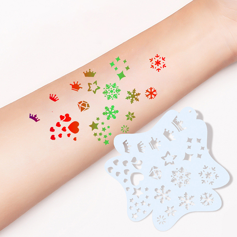 8Pcs Reusable Face Painting St - đánh giá và giá Beauty Makeup Pictures