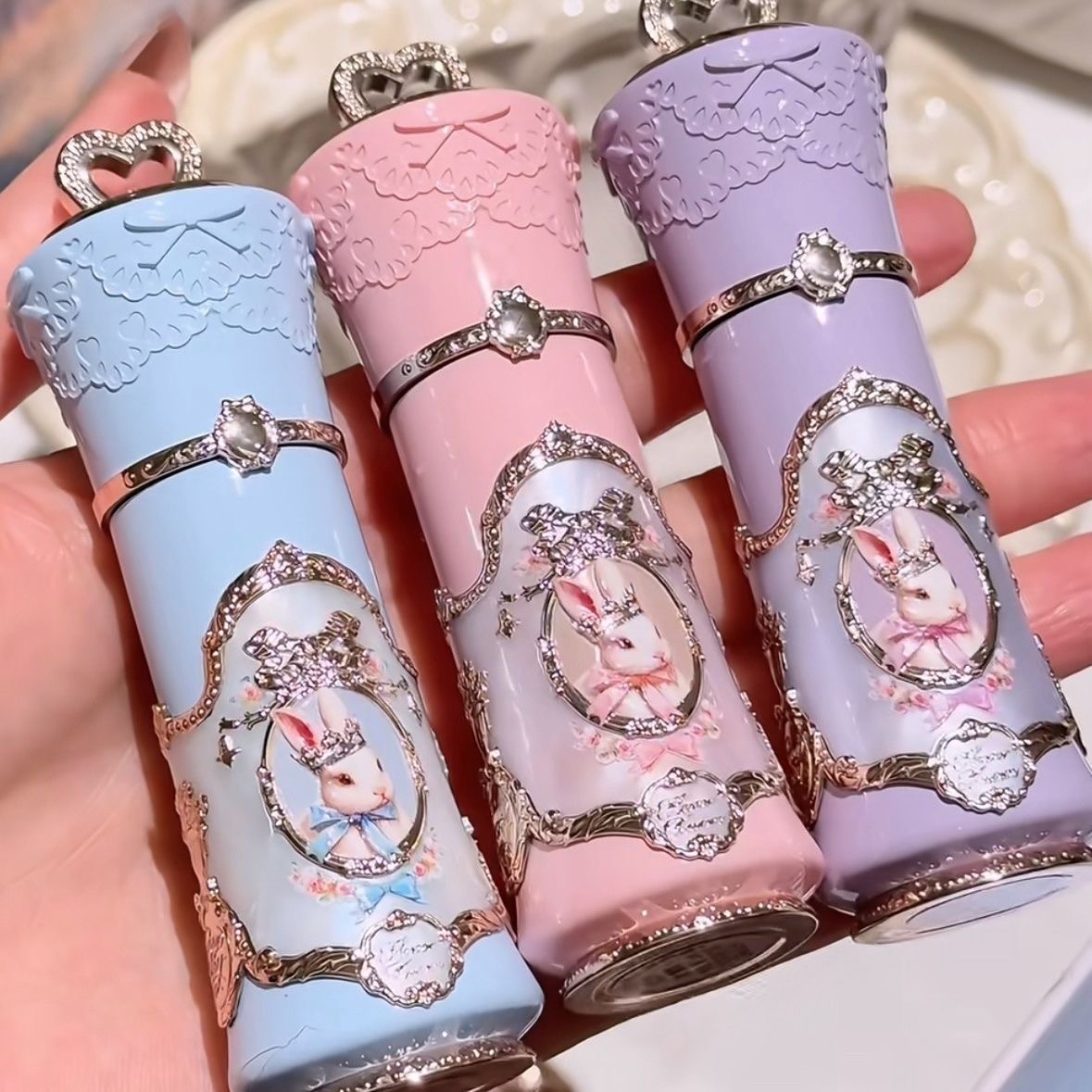 Flower Knows Bunny Garden Coll - đánh giá và giá Beauty Flower Makeup