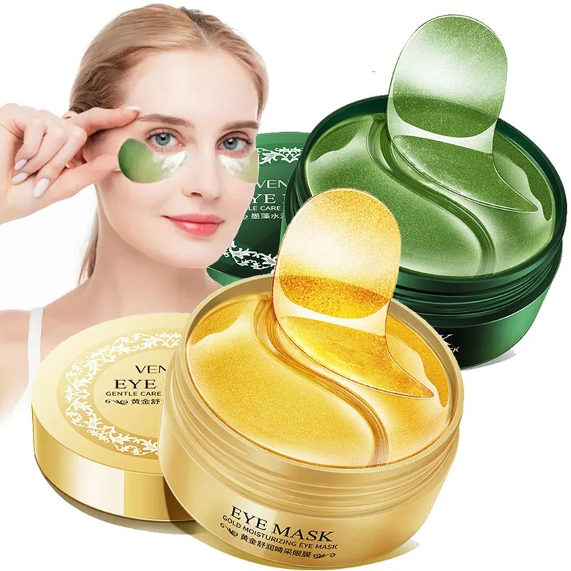 60Pcs/Box Seaweed Gold Collage - đánh giá và giá Collagen Eye Patch