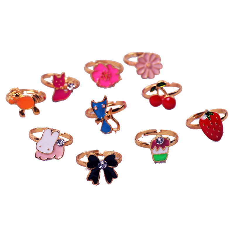 10/20 pcs Children Cute Ring A - đánh giá và giá Beauty Makeup For Girl