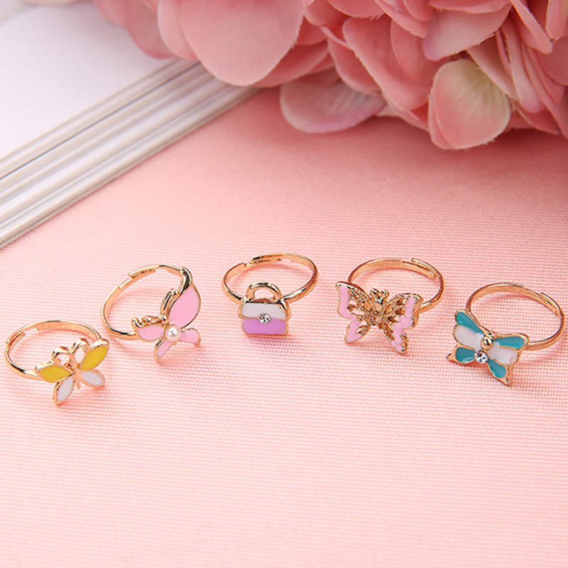 10/20 pcs Children Cute Ring A - đánh giá và giá Beauty Makeup For Girl