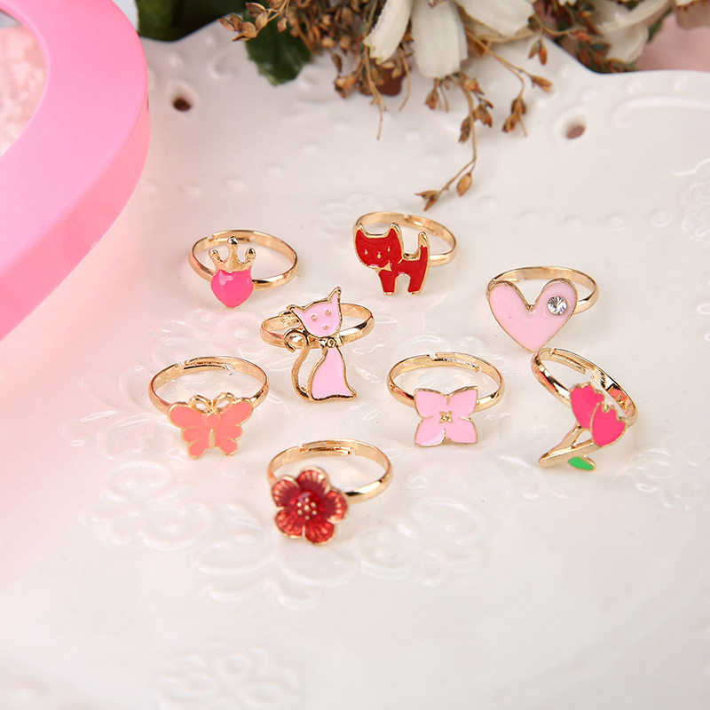 10/20 pcs Children Cute Ring A - đánh giá và giá Beauty Makeup For Girl