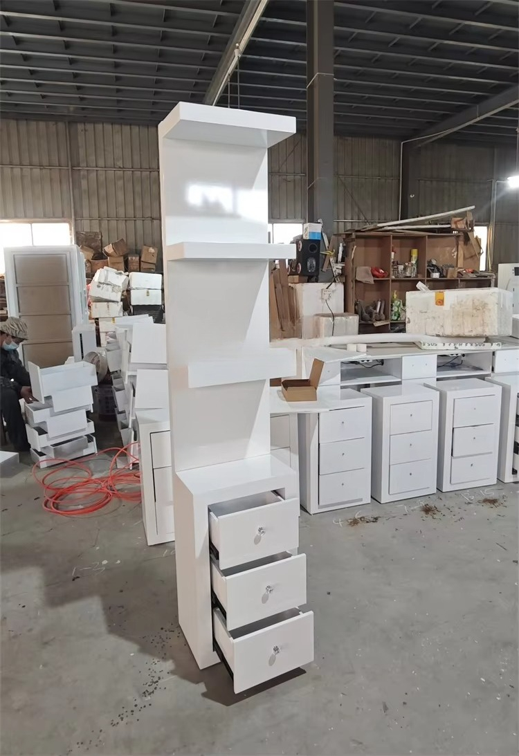 * White Display Cabinet Home D - đánh giá và giá Beauty Makeup Sale