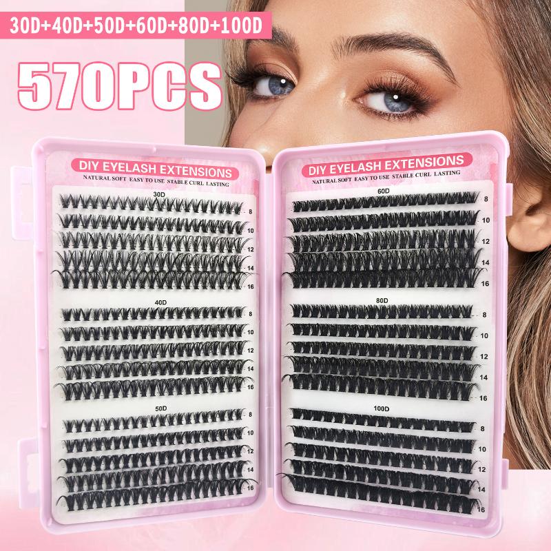 Individual Lashes 570pcs 30D 4 - đánh giá và giá Beauty Makeup Book