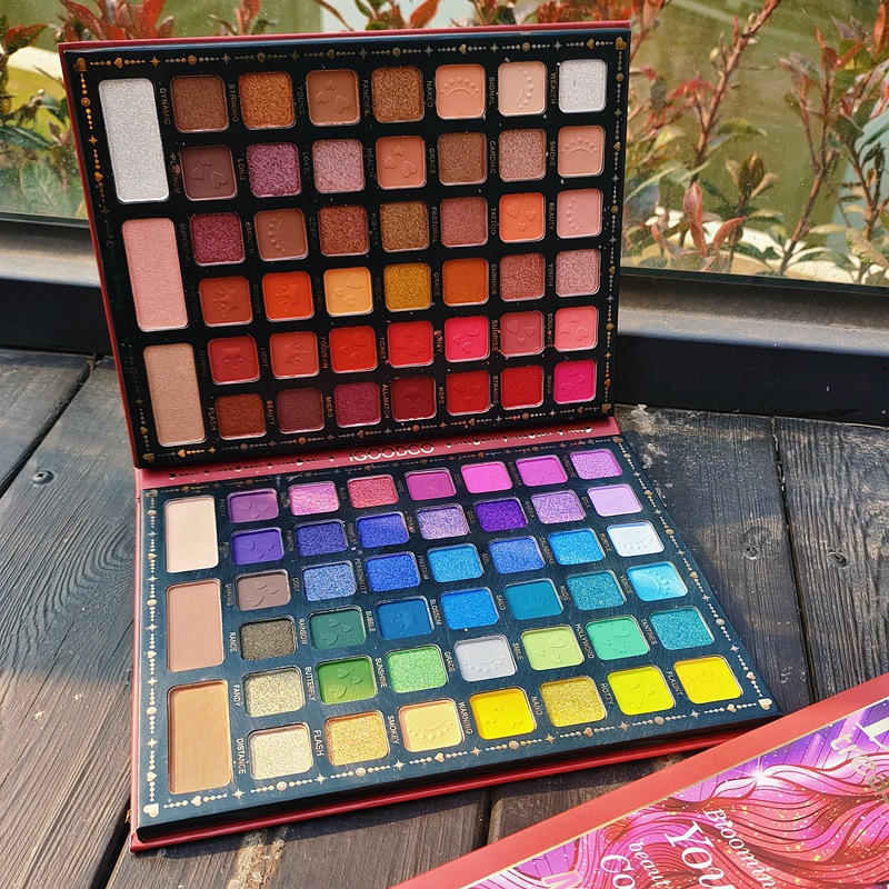 90 Matte Eyeshadow Palette Shi - đánh giá và giá Beauty Book Makeup Kit