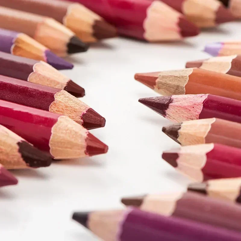 Colored Lip Liner Pencil Black - đánh giá và giá Beauty Flower Makeup