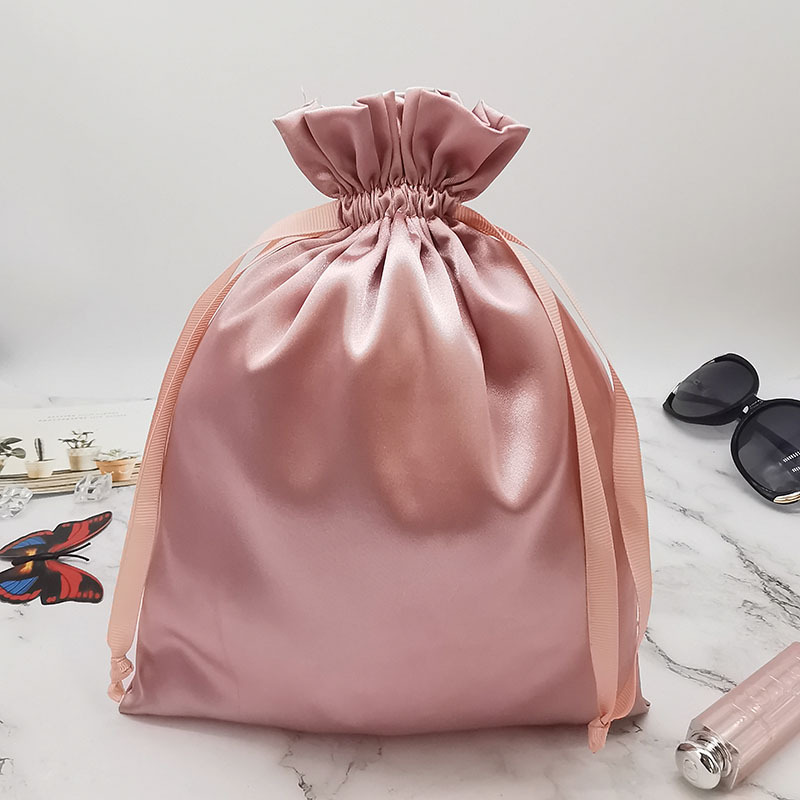 Tùy Chỉnh Logo Satin Túi Dây R - đánh giá và giá Beauty Flower Makeup